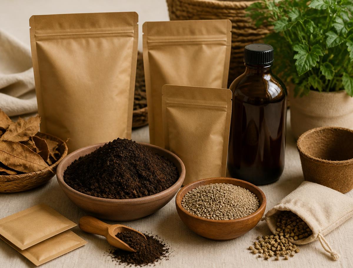 Organic gardening-ൽ ഉപയോഗിക്കുന്ന compost, ജൈവവളം തുടങ്ങിയ inputs